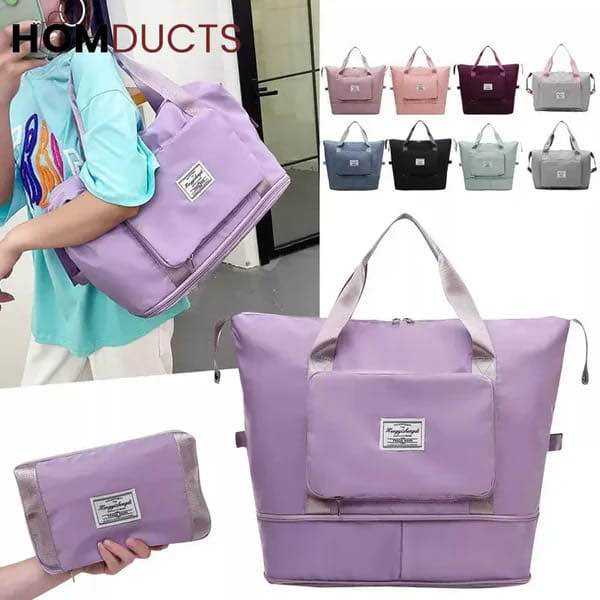 Expandable Travel Storage Bag – Foldable Large Capacity Luggage Organizer