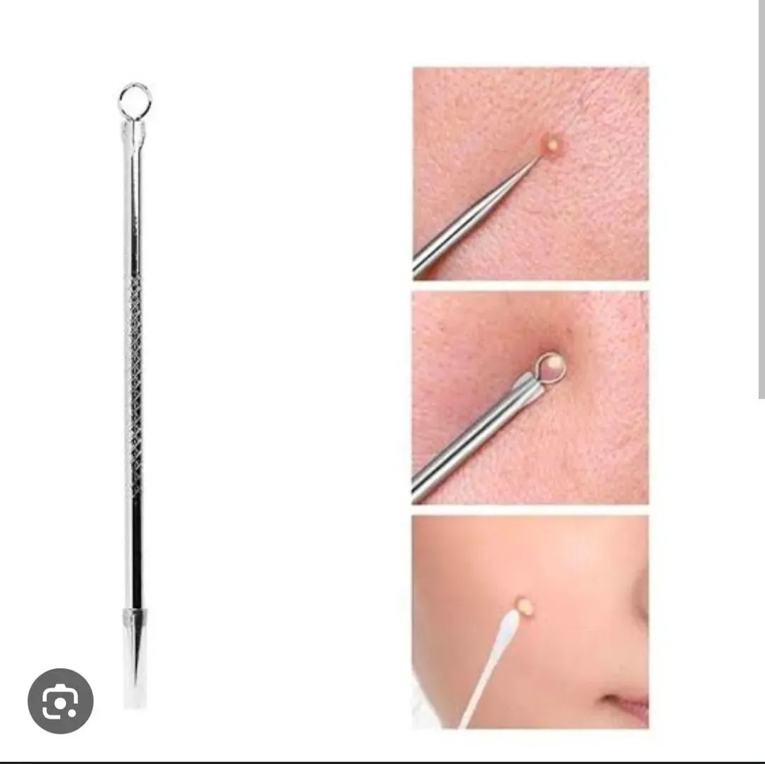 1 piece Stainless Steel Blackhead Remover Pin For Girls & Women
