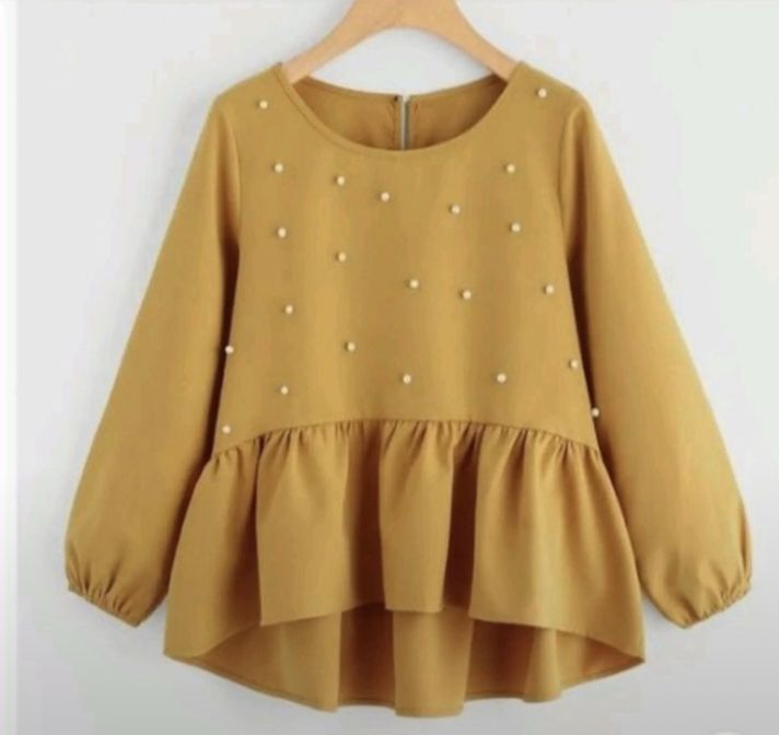 New beads blouse top for girls/women