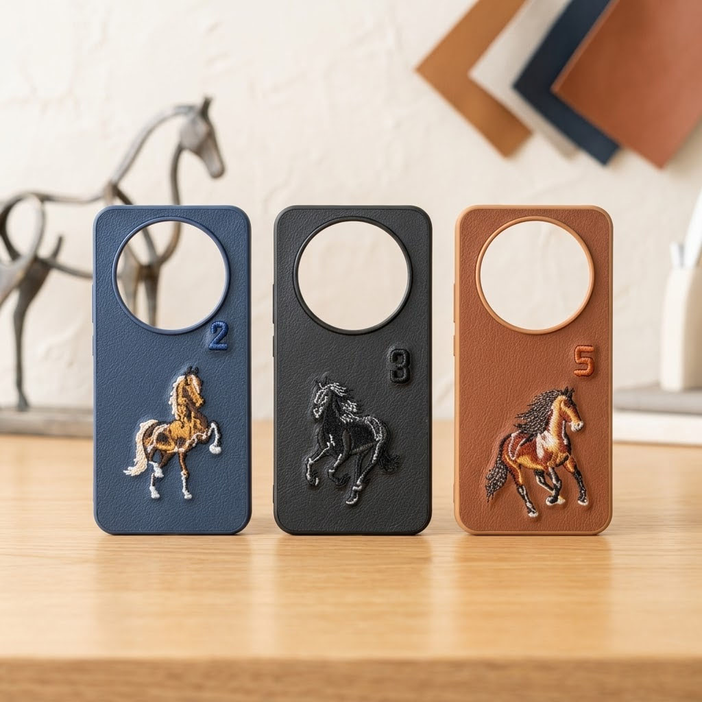 Honor X9D Luxury Polo Leather Back Cover