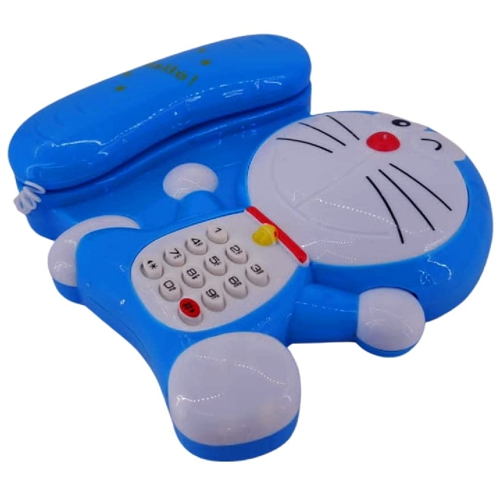 Rafa shop Doremon Telephone for Kids Learning Talk on
Phone / Doraemon Telephone Set for Kids /
Telephone Toys for Kids, Girls and Boys /
Musical Doraemon Toys