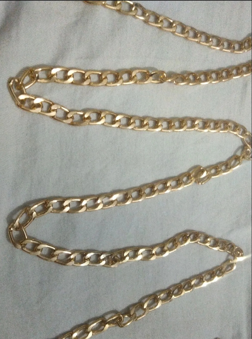 Golden Bag Making Chain - crossbody Shoulder Bag Chain - Tia Chain