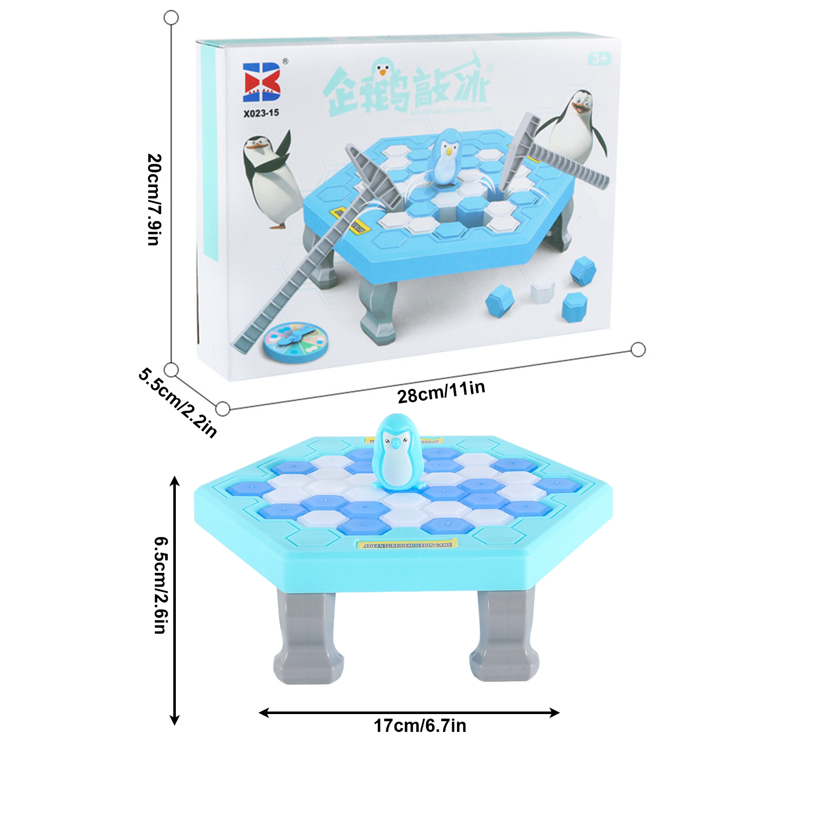Funny Penguin Trap Interactive Indoor Board Game Ice Breaking Save The Parent-child Table Entertainment Toys Kids Desktop Games