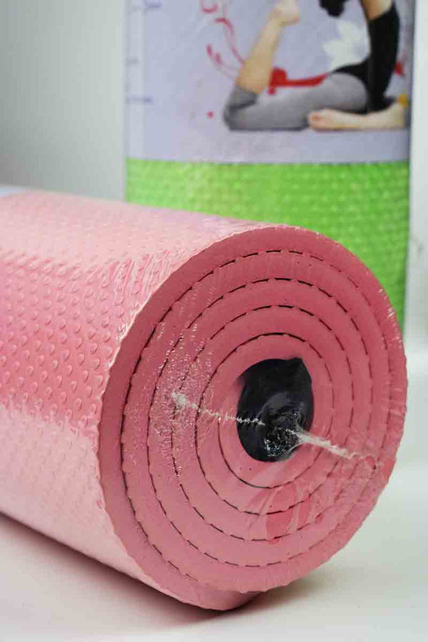 Long Non-slip Yoga Mat for Fitness, Hot Yoga, and Balance Training