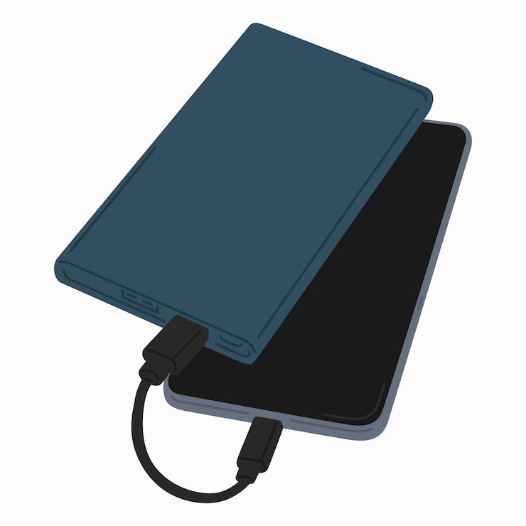 Power Bank 2450 mah Ultra Slim Card Size Pockit Mobile Power Gift Korian Quality