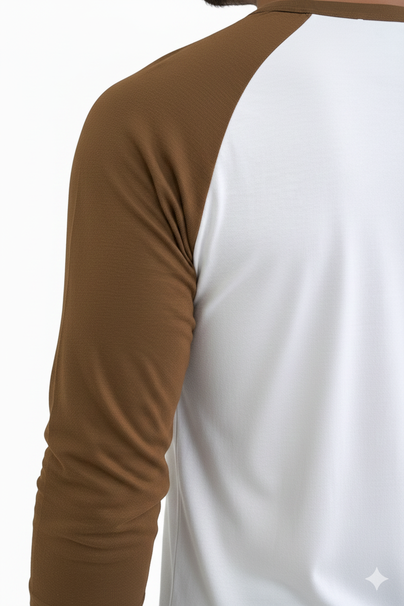 Men's Basic Reglan Long Sleeve T-Shirts