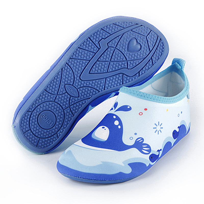 Kids Water Shoes Girls Boys Beach Swimming Shoes Quick Dry Non-Slip Water Skin Barefoot Sports Shoes Aqua Pool Snorkeling Socks