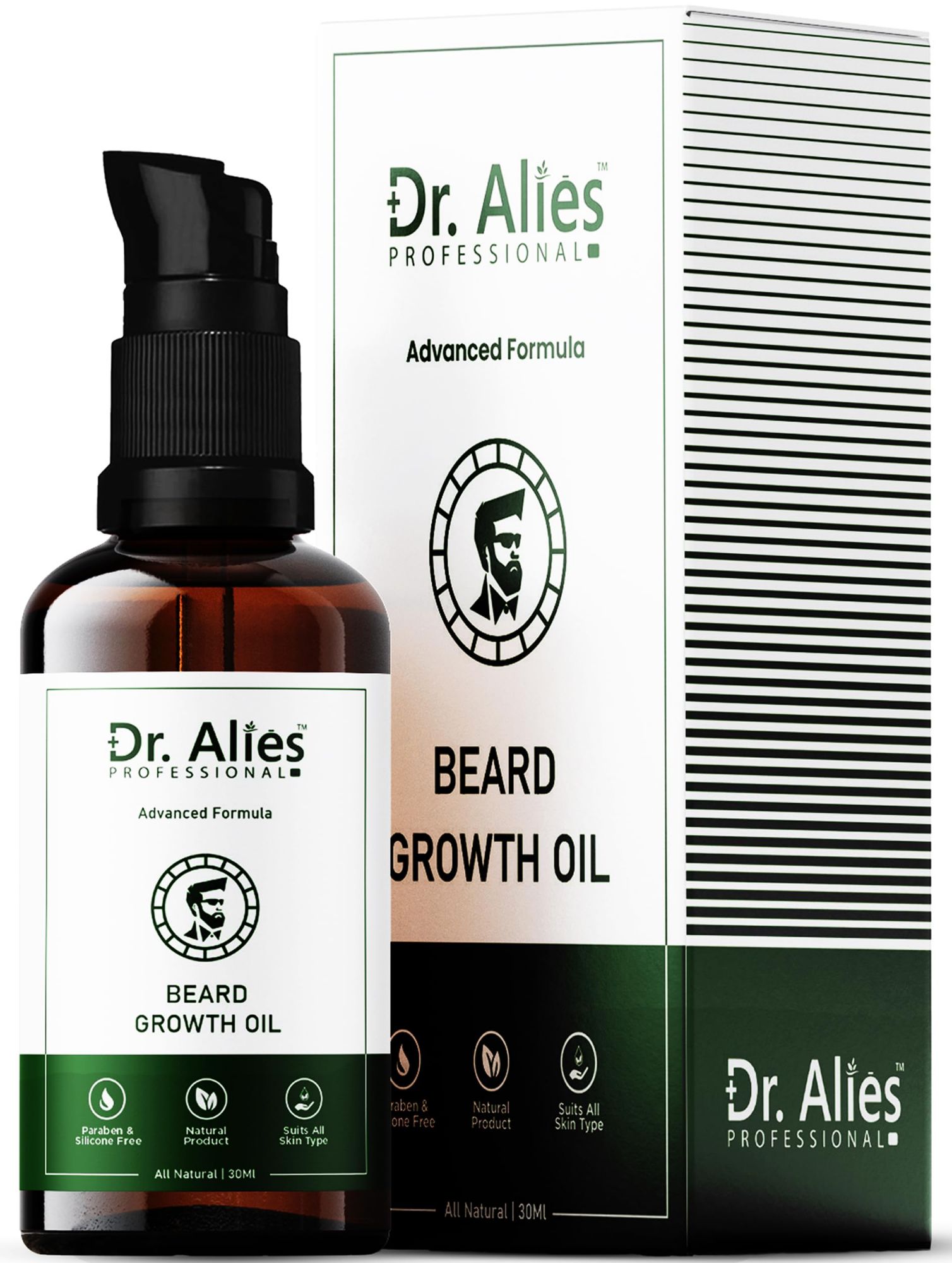 Alies Professional Beard Growth Oil 30ml