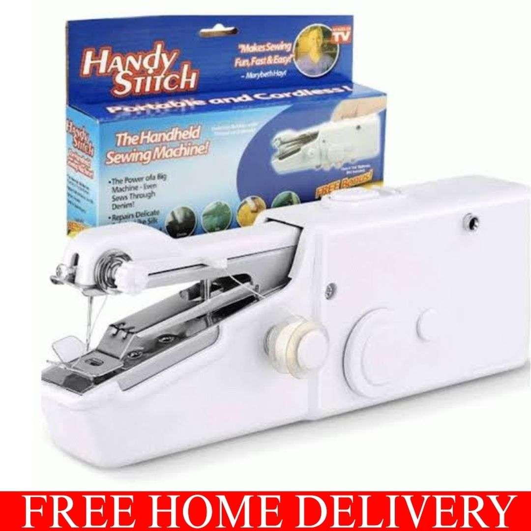 SINGER Handheld Sewing Machine Portable Mini Portable Convenient Small Diy  Practical Leather Fabric Sewing Craft Accessory
