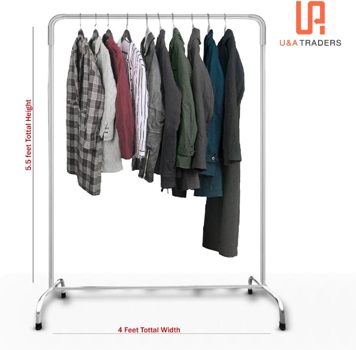 Cloth Hanging Stand / Boutique Hanger Hanging Stand Single Pole For