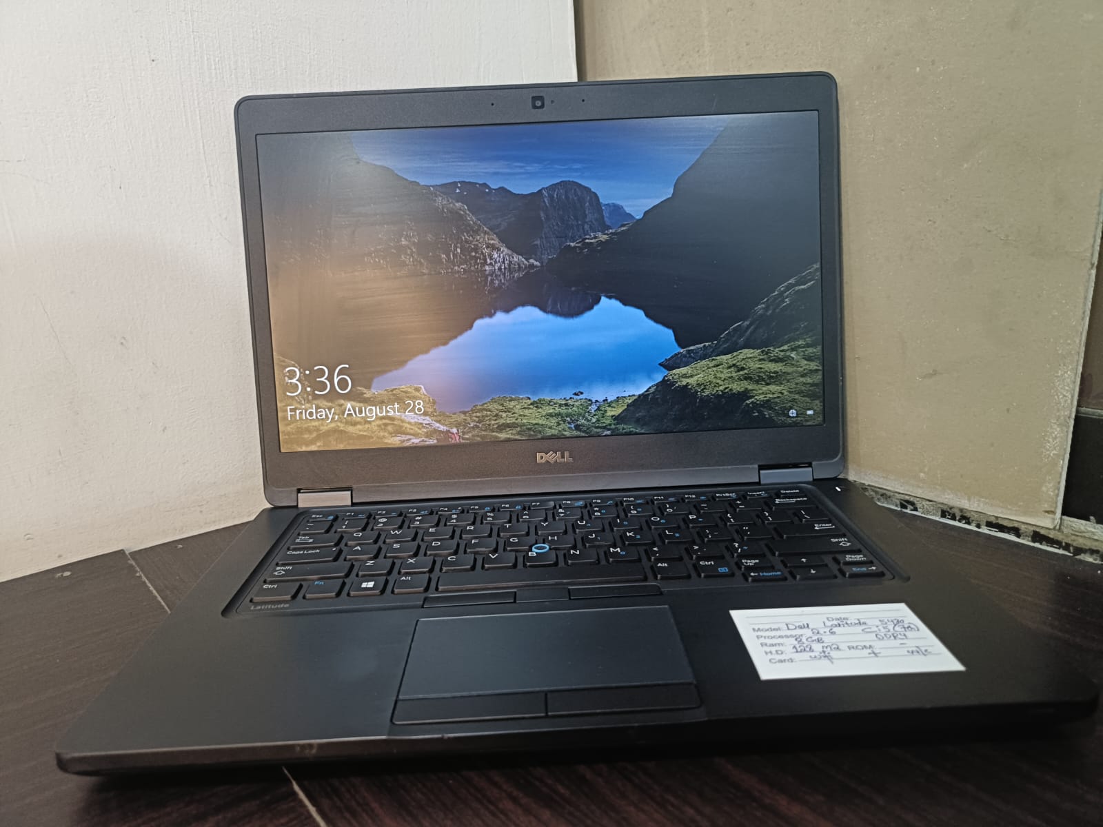 [ Model Dell Latitude 5480 | Processor Intel Core i5 | 7 Generation | 8GB RAM | 128GB Storage | 1080p Display | Backlight Key board | Type C charger | Fingerprint Supported |
