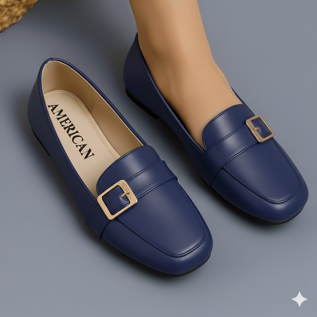 Women Flat Loafers & Moccasin Shoes Winter Ballet Flat Pumps & Loafers