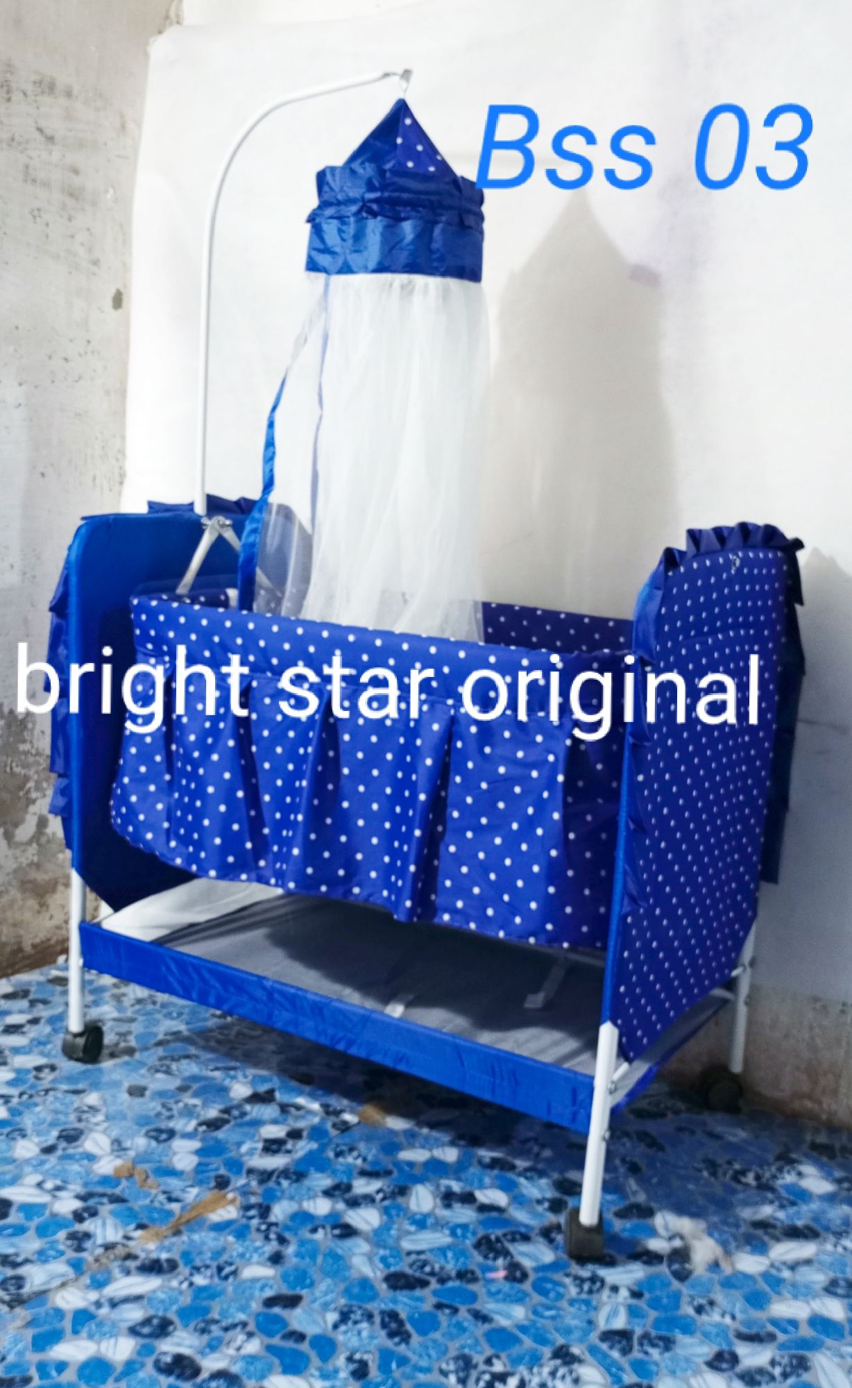 Baby swing and cradle with mosquito net