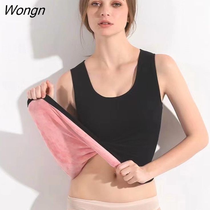 Thermal Underwear Vest Thermo Lingerie Woman Winter Clothing Comfortable Warm Top Inner Wear Thermo Shirt Ladies Undershirt New