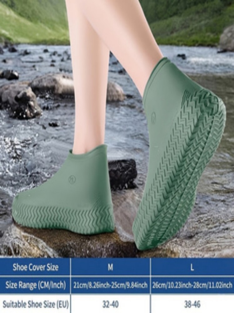 Thickened Waterproof Multiple-Layer Outdoor Rainproof Portable Shoe Cover