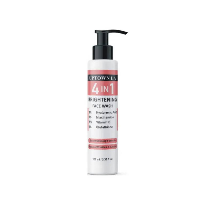 UPTOWN LA 4 IN 1 Whitening Face wash For Oily | Dry | All Skin Types