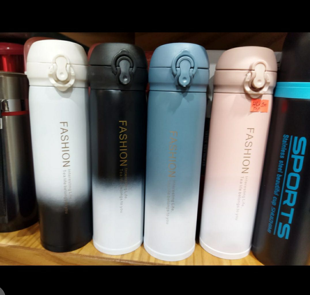 LV MICKEY THERMOS FLASKS .SUITABLE FOR BOTH HOT & COLD DRINKS WITH  TEMPERATURE INDICATOR.