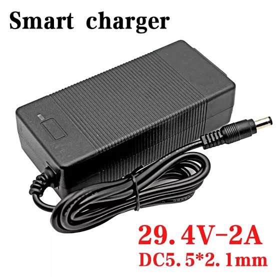 Chargeur 29.4V / 2A Batterie 24 Volt(Connecteur DC 5.5*2.1mm)