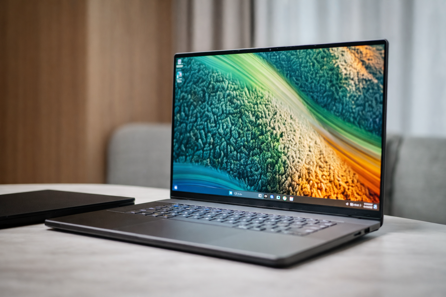 ASUS ProArt 16 creator laptop with 4K OLED display and RTX graphics