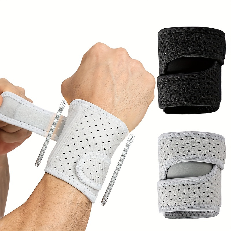 Pressure Wrist Guard Spring Support Breathable Anti Sprain Hand Wrist Cover Adult Badminton Tennis Sports Equipment Wrist Guard