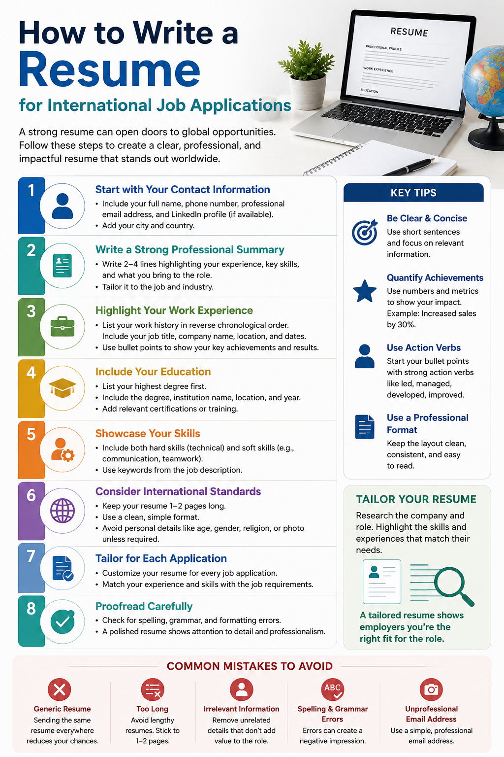 International Resume