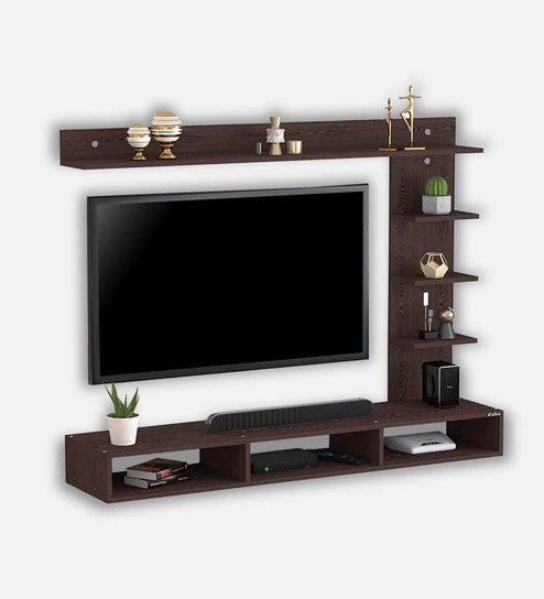 wood lcd almari