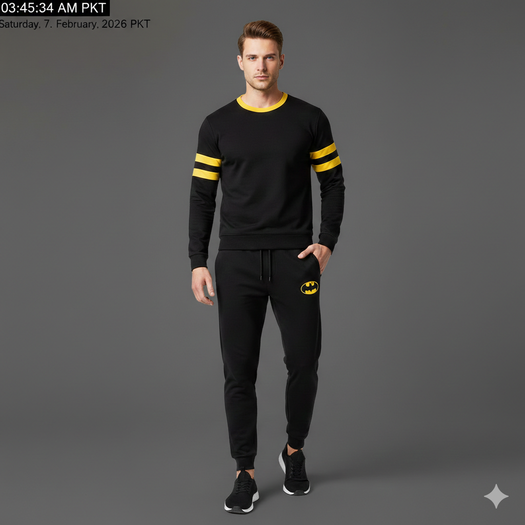 Badman- Spring And Summer Men's Tracksuit Trouser and Shirt Track suit Full sleeves Tracksuit