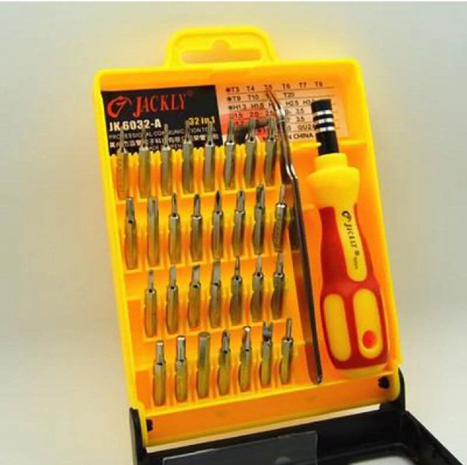 31 in 1 Repair Tools Kit for Tablet PC Cameras Watches Glasses Laptop | Screw Driver Bit Set | Precision Torx Driver set | Electronic Precise Manual ScrewDriver Tool Set | Mini Disassembly Mobile Phone Opening Tool | CRV BITS Holder