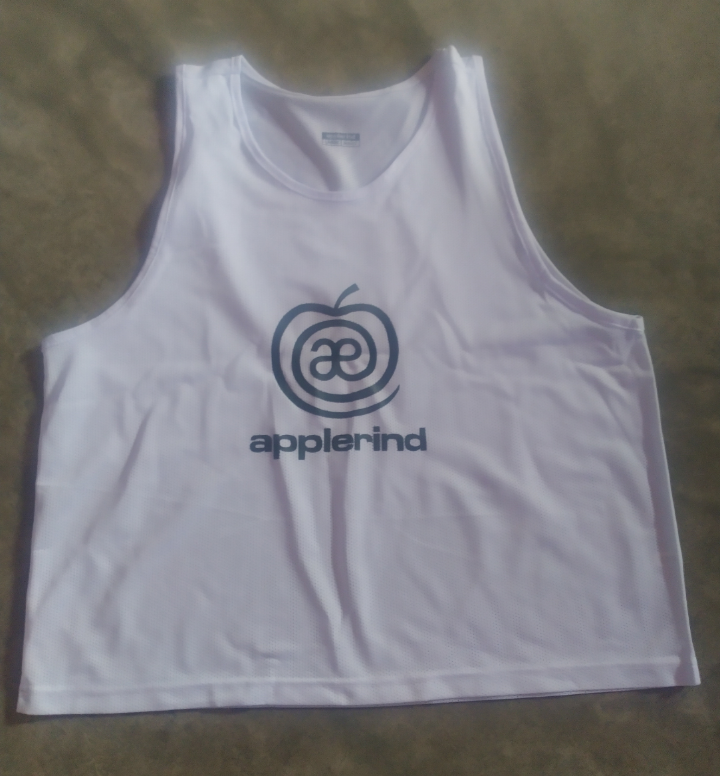 Football Bibs Vest In Mesh Training Vest  football hockey vest 12 Pcs. Multicolour Printed