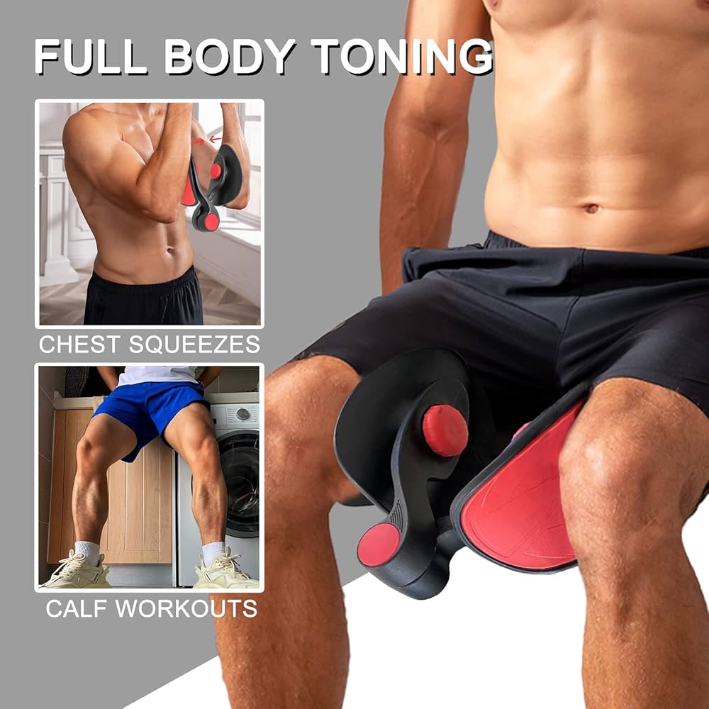 Thigh Master 26lb Pelvic Floor Exercise Strengthening Device Women Muscle Trainer Inner Thigh Exercise Workout For Kegel Pilates