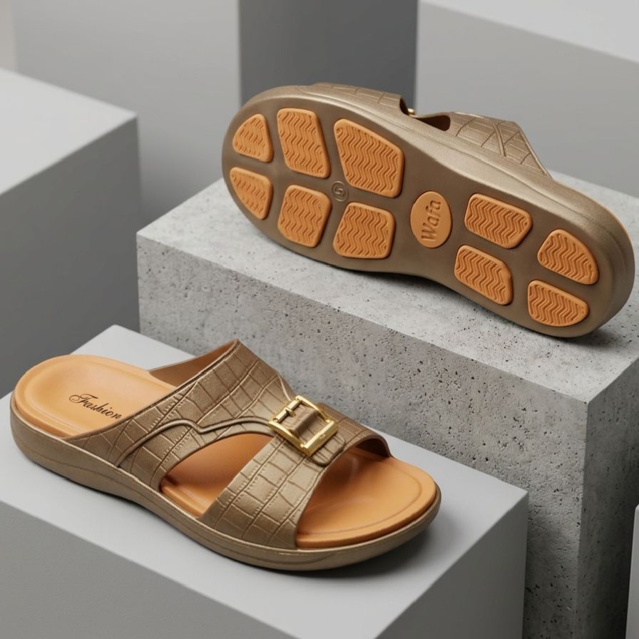 Arabian Style Flip Flops Gulf Dubai Slipper Arabic Mens Sandals Italy Premium EVA Sandals & Flip Flops for Men