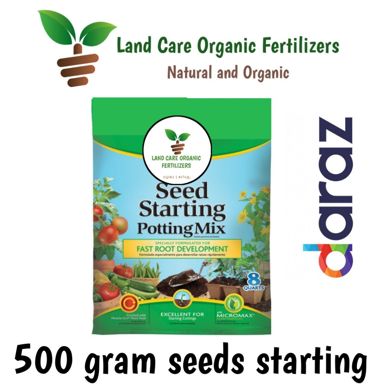 Organic Seeds Starting mix | Daraz.pk