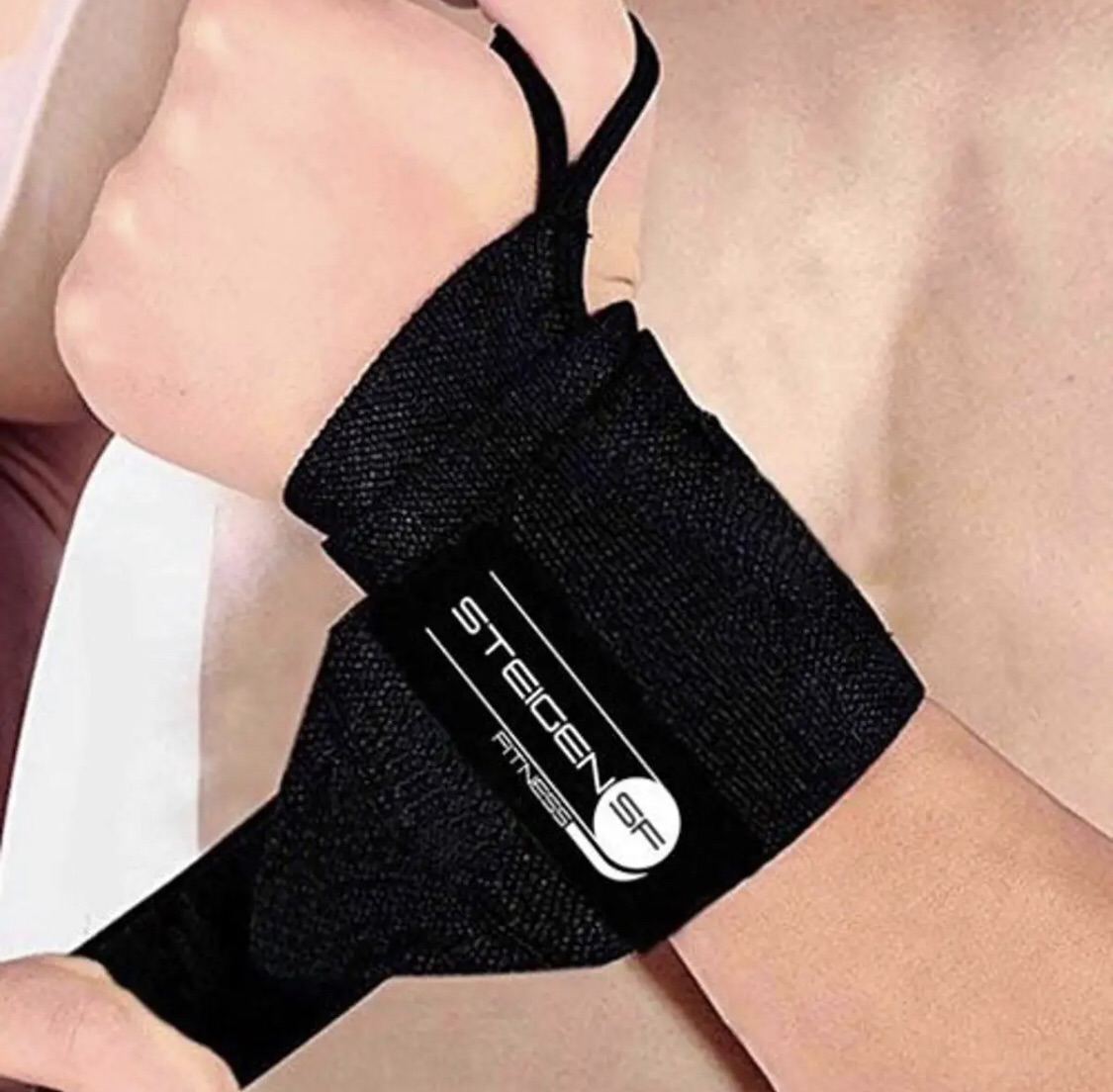 Gym Wrist strap Weight Lifting Fitness Body Building Training Exercise Wrist Wraps support Gym Gloves Power Strap weight Lifting wrist Wraps Bandage Hand Support Brace Gym Straps