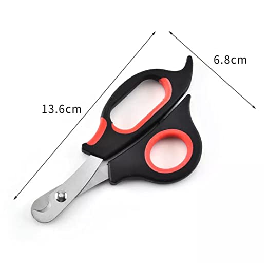 Nail Cutter - Claw Trimmer - Stainless Steel Nail Scissor Random Color