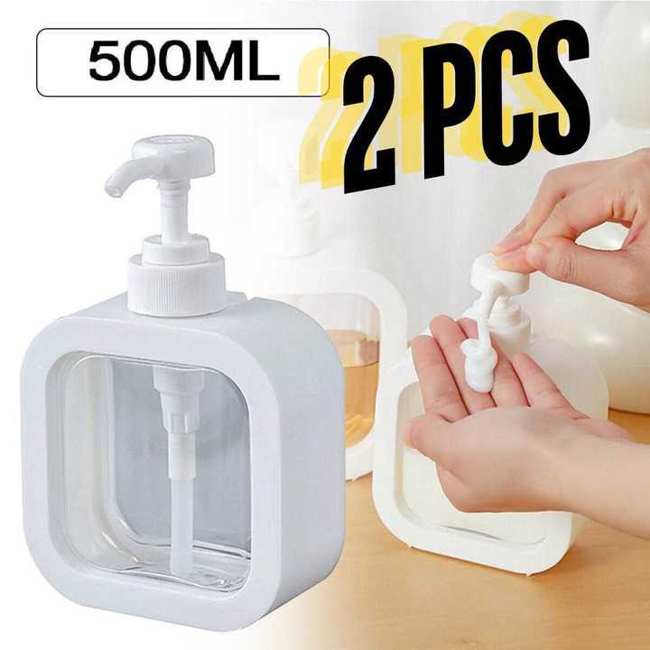 Liquid Soap Dispenser | Hand Wash Dispenser | Refillable Lotion Bottle | Bathroom & Kitchen Soap Dispenser | Stylish Organizer