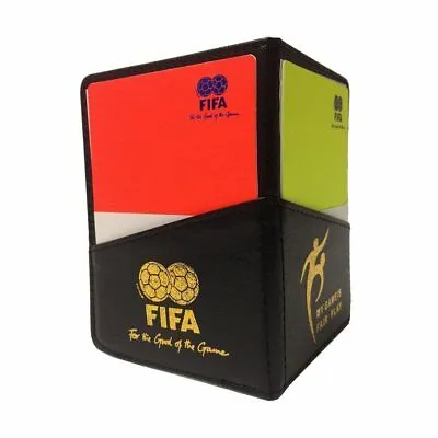 Referee Red and Yellow Card, Score Book with Pencil for Football Match Rules
