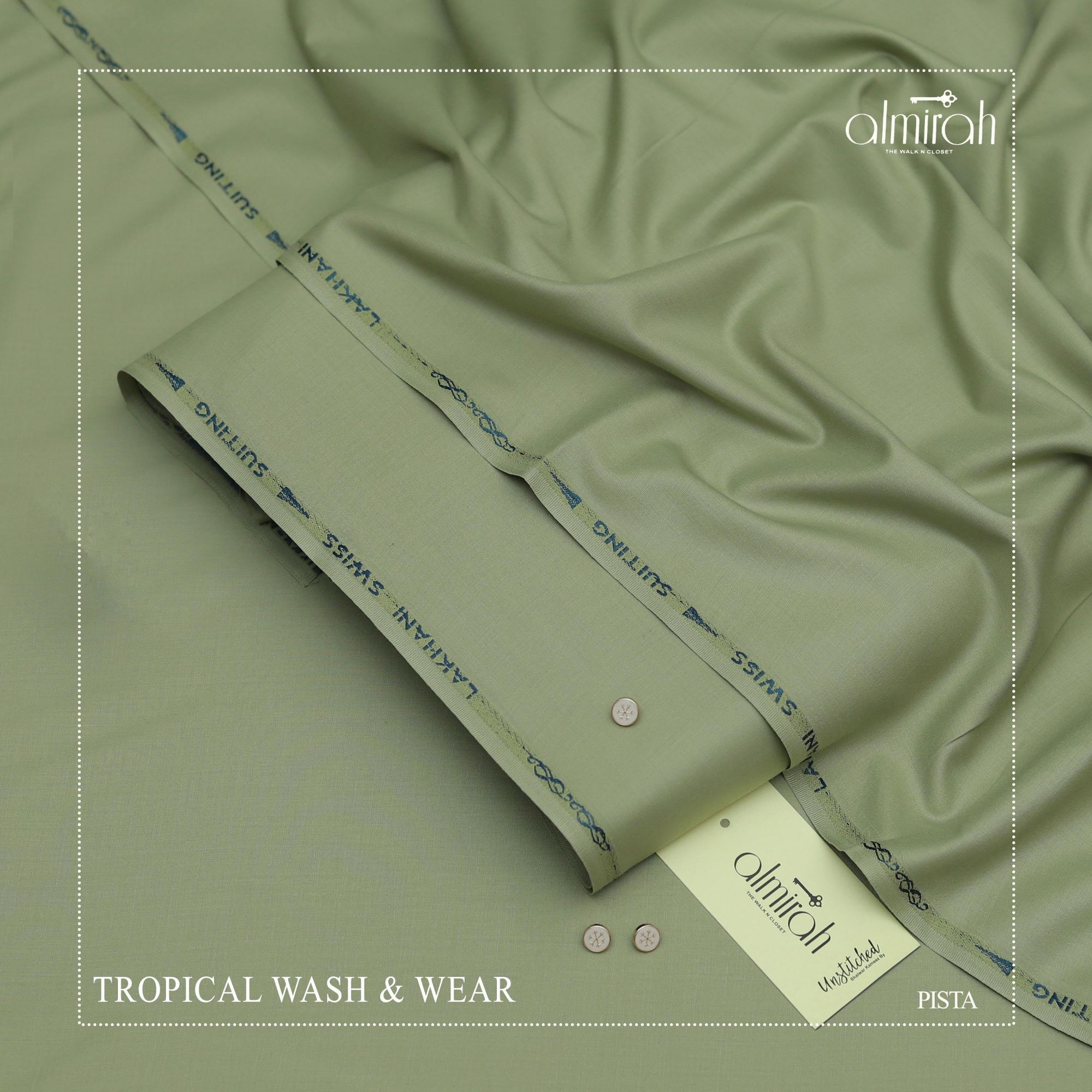 ✨ ALMIRAH TROPICAL COLLECTION 2026 ✨
👔 PREMIUM WASH & WEAR 👔
