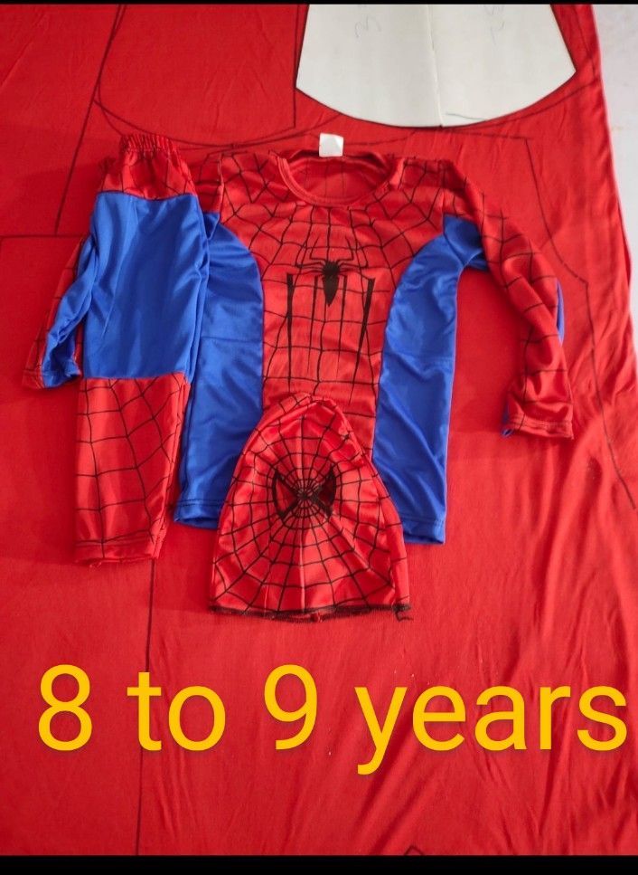 Spiderman/Batman/Superman costume with free face mask   all character costume available for school event and party