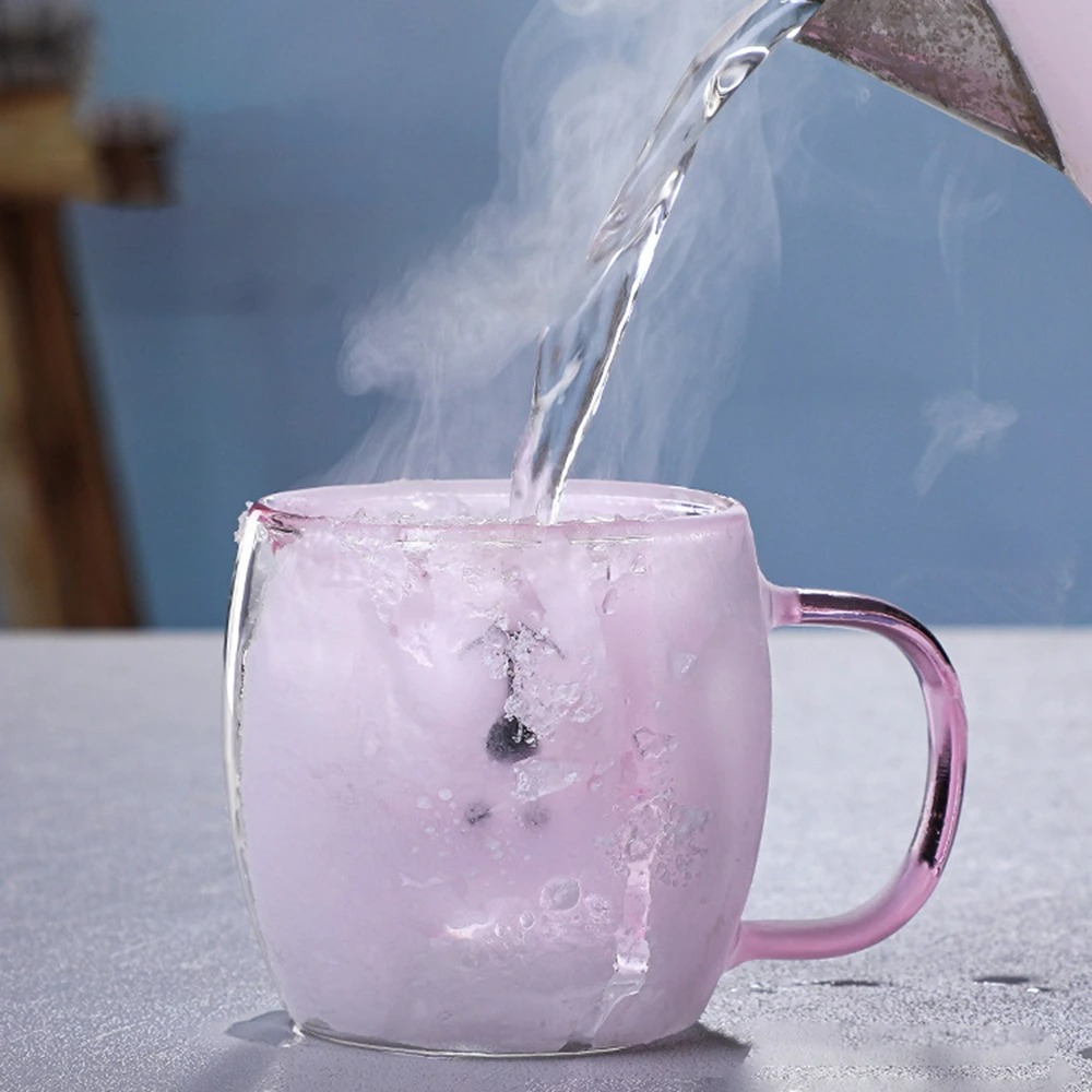 250Ml Cute Bear Double-Layer Coffee Mug