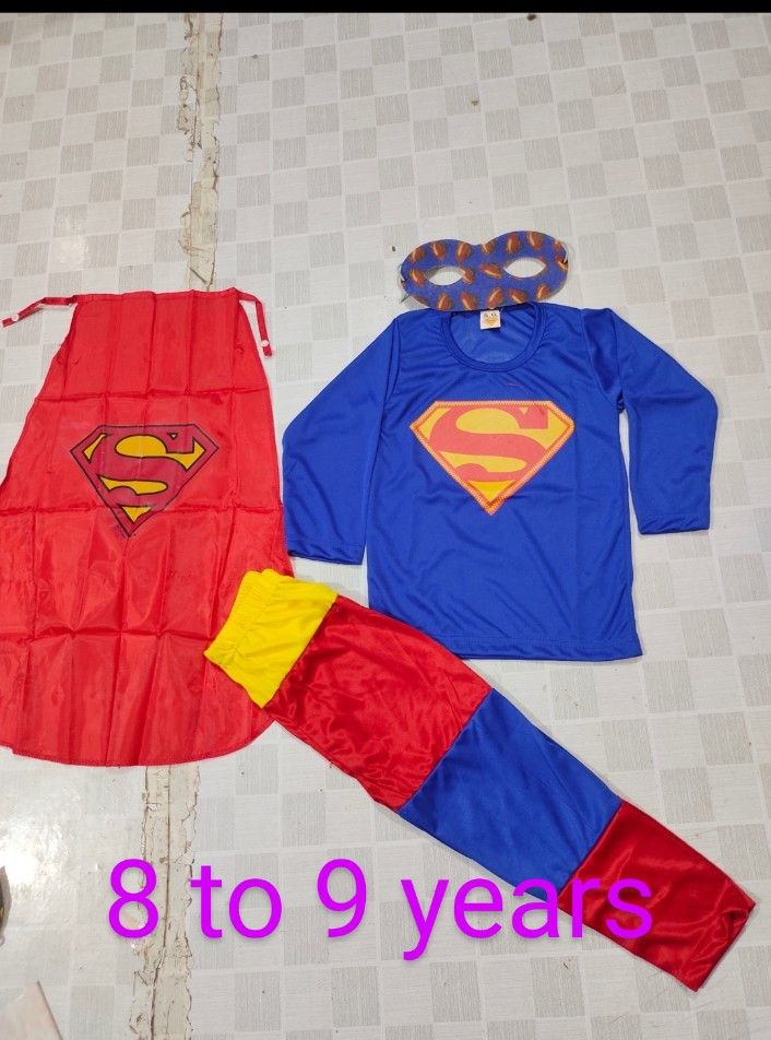 Spiderman/Batman/Superman costume with free face mask   all character costume available for school event and party