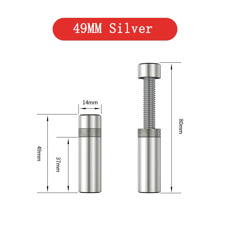 Aluminum Vertical Telescopic GPU Holder Rotating Magnetic Bracket Video Card Support Graphics Card Stand 27-120mm