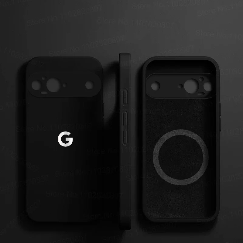 Original Liquid Silicone Candy Color Magnetic Charge Skin-friendly Case For Google Pixel 11 10 9 Pro XL 8 7A/Pro Protector Cover