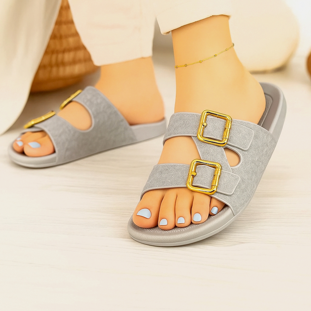 Stylish Nylon Chappal & Flip Flops Rubber Women House Slippers & Slides