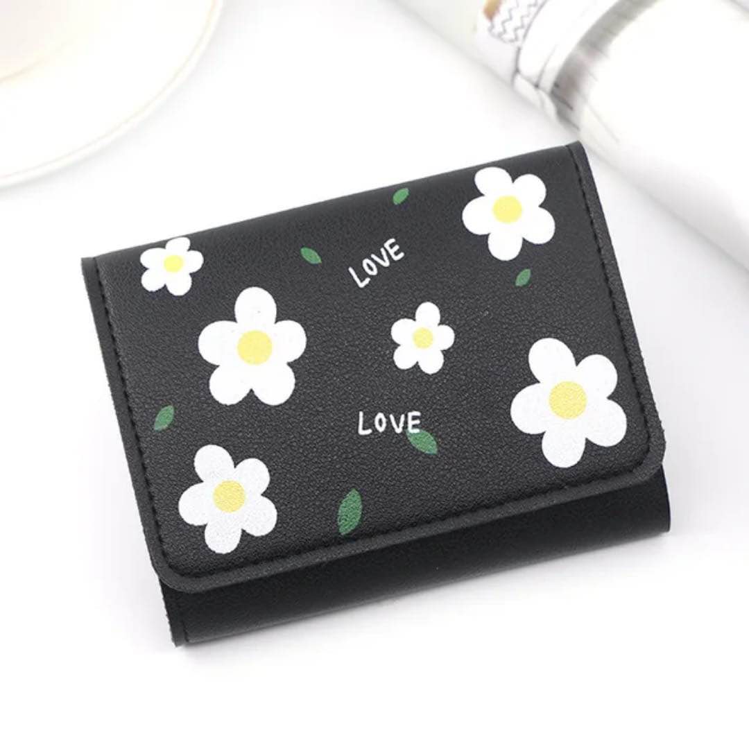 Crocodile Pattern PU Leather Tri-Fold Wallet