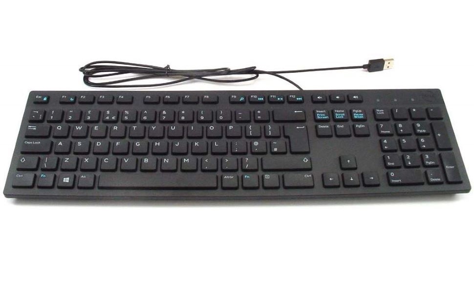 Dell KB216 USB Wired Keyboard/Ultra Slim Wired Keyboard