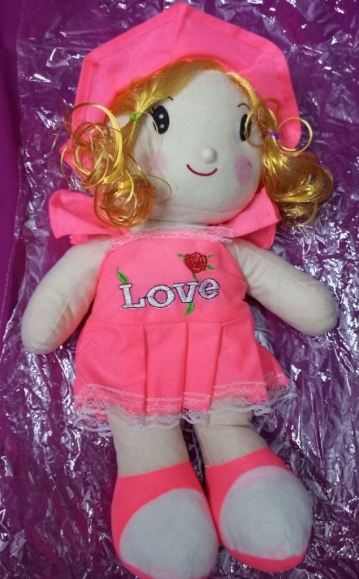 18 inches big stuffed doll toy for kids