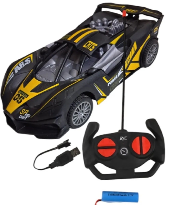 Rechargeable RC Remote Control Car For Kids / High speed Bugatti Racing Car  Indoor and Outdoor Toy Car