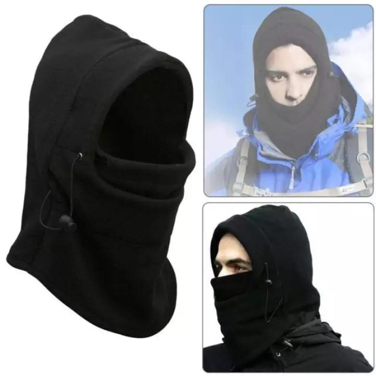 Thermal Fleece Balaclava Hat Hood Ski Bike Wind Stopper Mask Monkey Cap For Men Women Kids Adjustable Windproof Face