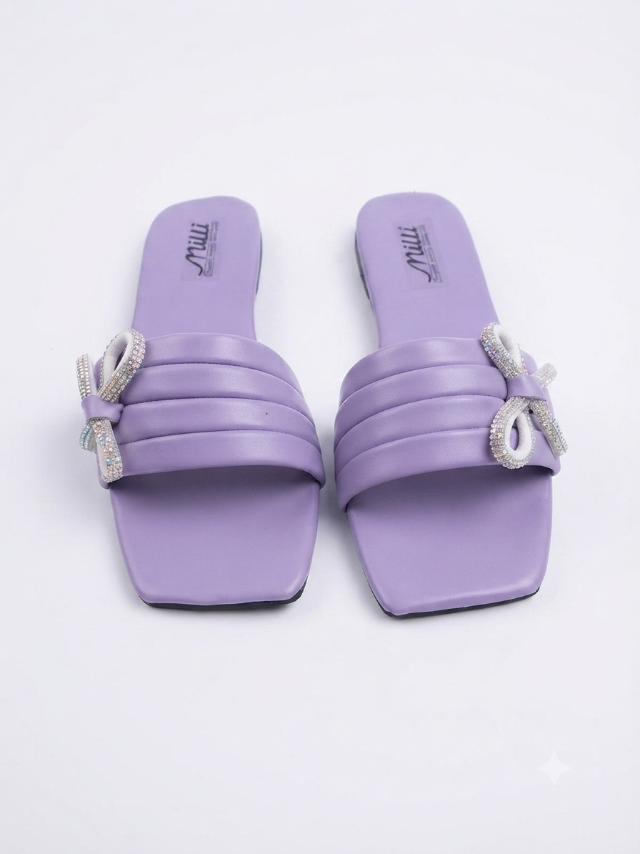 AF Footwear Ladies Rexine Slippers