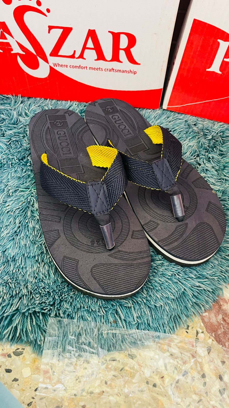 zezoo Classic Comfort Leather Sandals" Hand made PU Sole  for party and office& Camelo Sandal Best quality